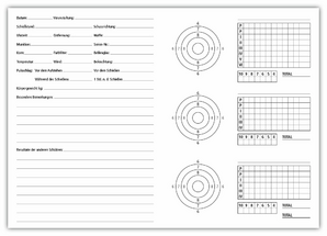 Leistungsbuch für Pistole / Gewehr